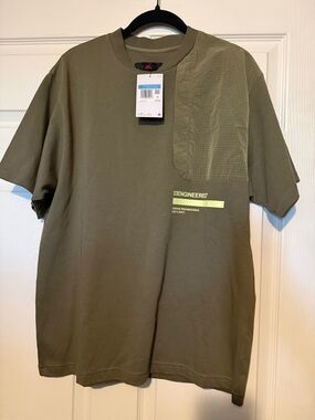 Jordan 23 Engineered Olive Green Short Sleeve Tee